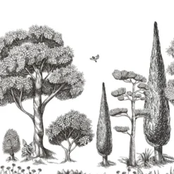 MLGT104130923 Menton Mural Moonlight 2 Wallpaper By Caselio