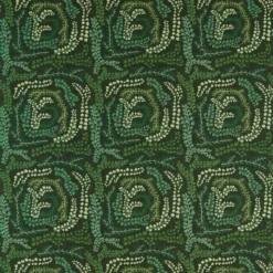 121165 Fayola Colour 4 Fig Leaf, Clover And Succulent Fabric By Harlequin