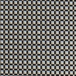 133898 Blocks Colour 3 Cornflower, Black Earth And Sketched Fabric By Harlequin