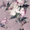 1703-108-02 Madama Butterfly Camellia Wallpaper By 1838 Wallcoverings