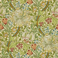 216858 Golden Lily Compilation Wallpaper By Morris & Co