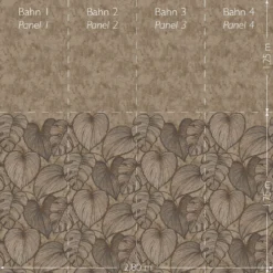 26975 Monstera Twin Wall Black Walnut Julie Feels Home Wallpaper By Hohenberger Galerie -Home Wallpaper 26975 3 05360.1656588885