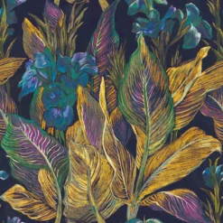 BOTA85952367 Panoramique Iris Botanica Wallpaper By Casadeco