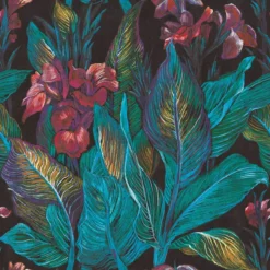 BOTA85957249 Panoramique Iris Botanica Wallpaper By Casadeco