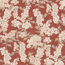 88738744 Ume Kyoto Rouge Carmin Wallpaper By Casadeco