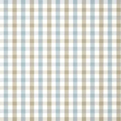 AT15151 Saybrook Check Antilles Wallpaper By Anna French