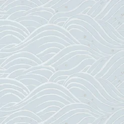 AT9875 Waves Nara Spa Blue Wallpaper By Anna French