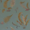BW45044-12 Ferns Teal Signature II Wallpaper By GP & J Baker