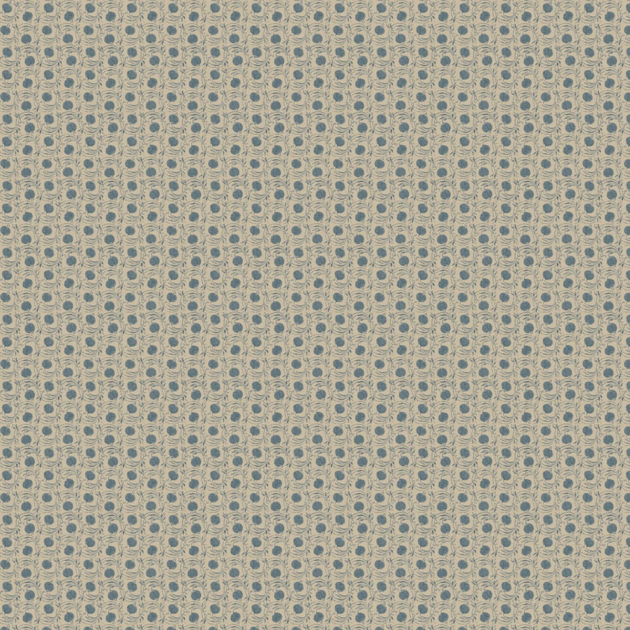 BW45120/5 Seed Pod House Small Prints Blue Wallpaper By GP & J Baker 1 BW45120/5 Seed Pod House Small Prints Blue Wallpaper By GP & J Baker