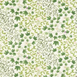 227073 Sycamore & Oak Arboretum Botanical Green Fabric By Sanderson