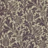 210482 Thistle Compendium I & II Wallpaper By Morris & Co
