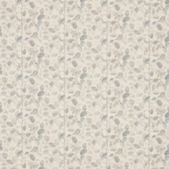 225531 Woodland Berries Arboretum Grey And Silver Fabric By Sanderson