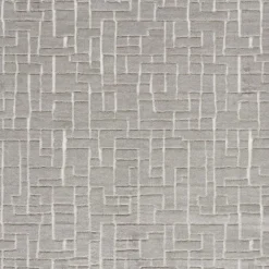 F1685/07 Kupka Urban Slate Fabric By Clarke & Clarke