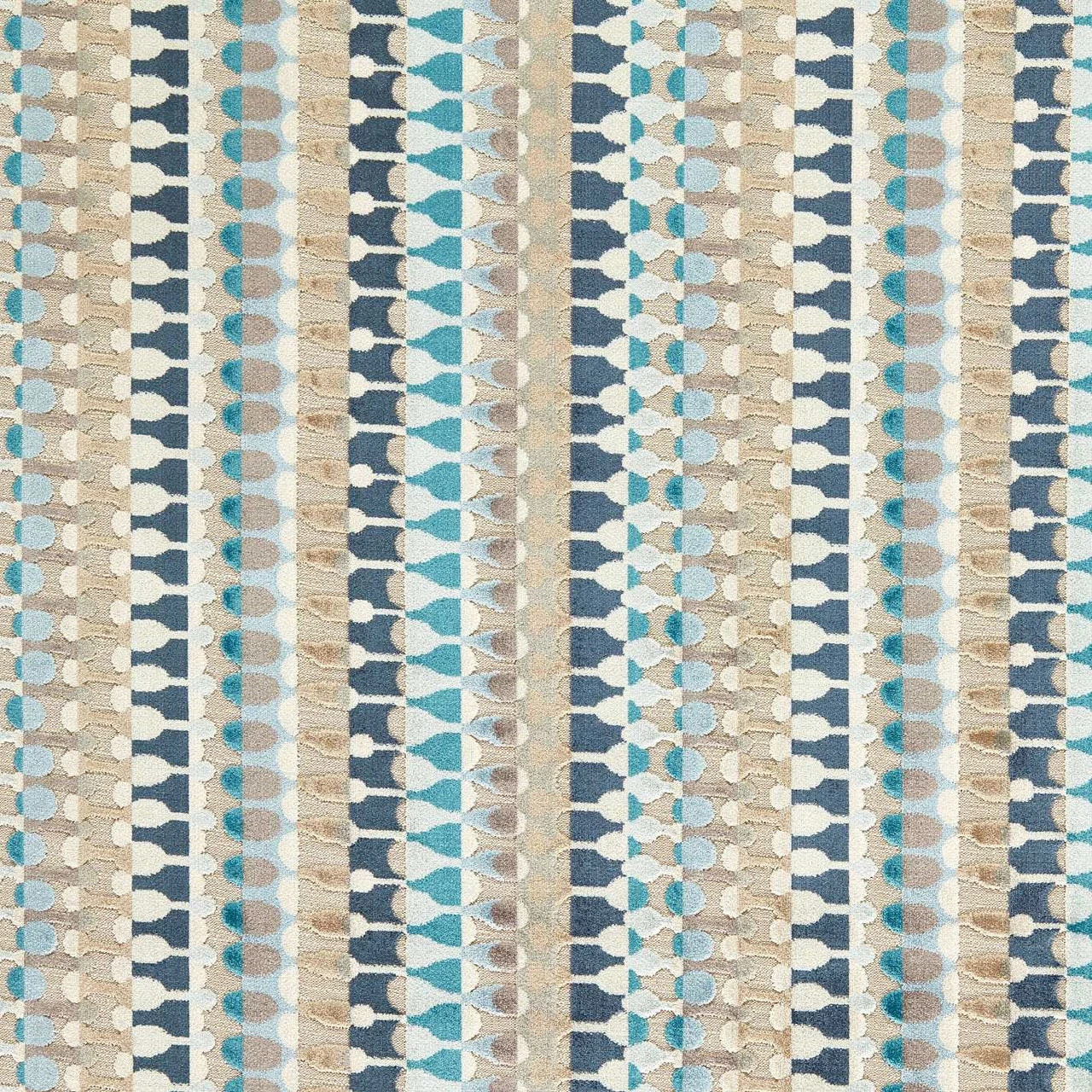 F1687/01 Orpheus Urban Denim Fabric By Clarke & Clarke 1 F1687/01 Orpheus Urban Denim Fabric By Clarke & Clarke