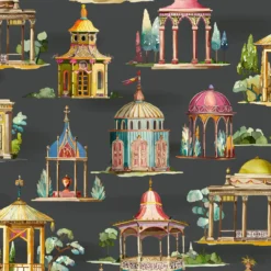 FG093/A2 Follies Icons Wallpaper By Mulberry Home