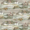 FG097/A46 Morning Gallop Icons Wallpaper By Mulberry Home