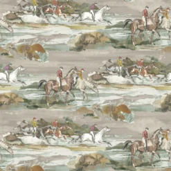 FG097/A46 Morning Gallop Icons Wallpaper By Mulberry Home