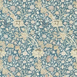 217209 Trent Emery Walker's House Teal Wallpaper By Morris & Co