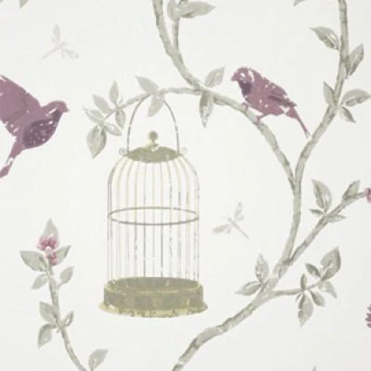 NCW3770-06 Birdcage Walk Wallpaper By Nina Campbell 1 NCW3770-06 Birdcage Walk Wallpaper By Nina Campbell