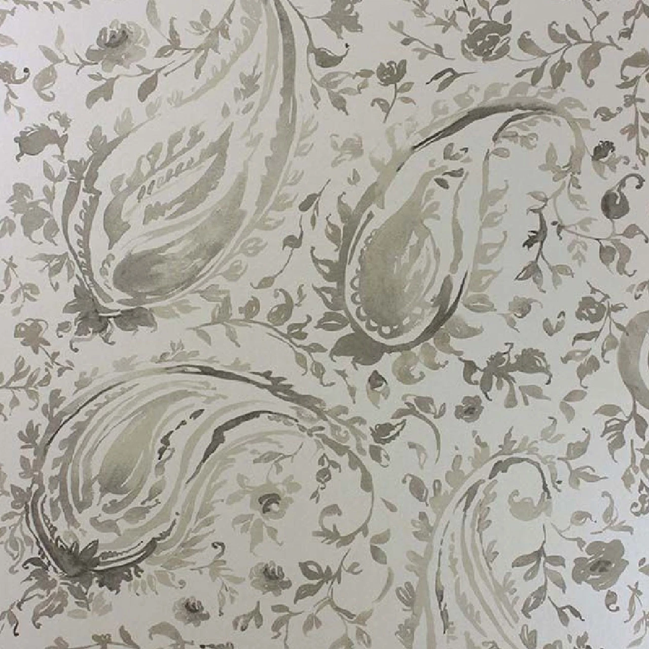 NCW4183-07 Cathay Pamir Charcoal Wallpaper By Nina Campbell 1 NCW4183-07 Cathay Pamir Charcoal Wallpaper By Nina Campbell