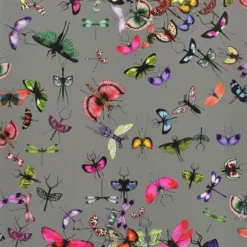 PCL666/02 Mariposa Nouveaux Mondes Wallpaper By Christian Lacroix