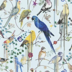 PCL7017/06 Birds Sinfonia Histoires Naturelles Wallpaper By Christian Lacroix