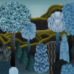 PCL7034/01 Songe D Ete Marais Scenes And Murals II Wallpaper By Designers Guild