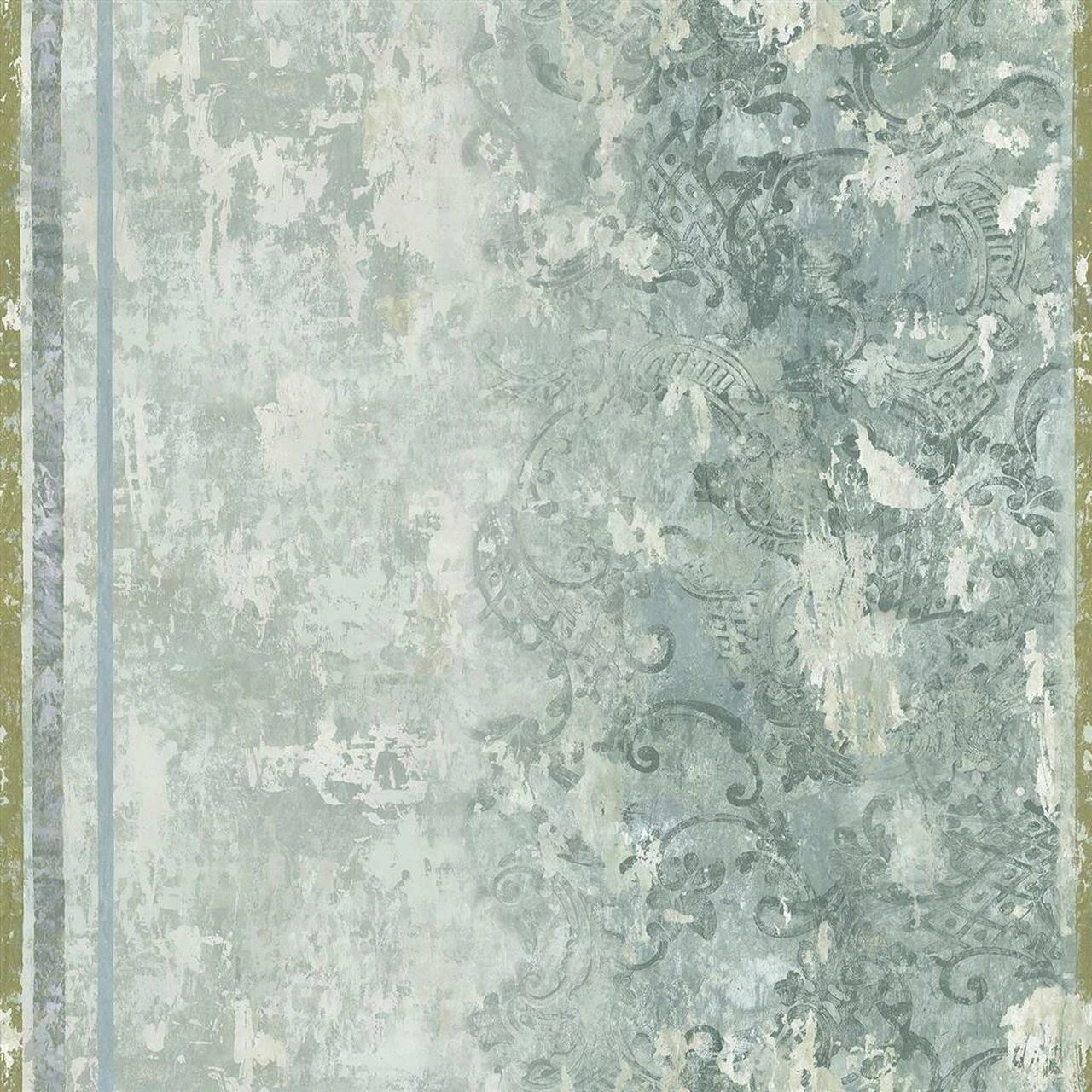 PDG1096/01 La Rotonda Foscari Fresco Scene 2 Olive Wallpaper By Designers Guild 1 PDG1096/01 La Rotonda Foscari Fresco Scene 2 Olive Wallpaper By Designers Guild