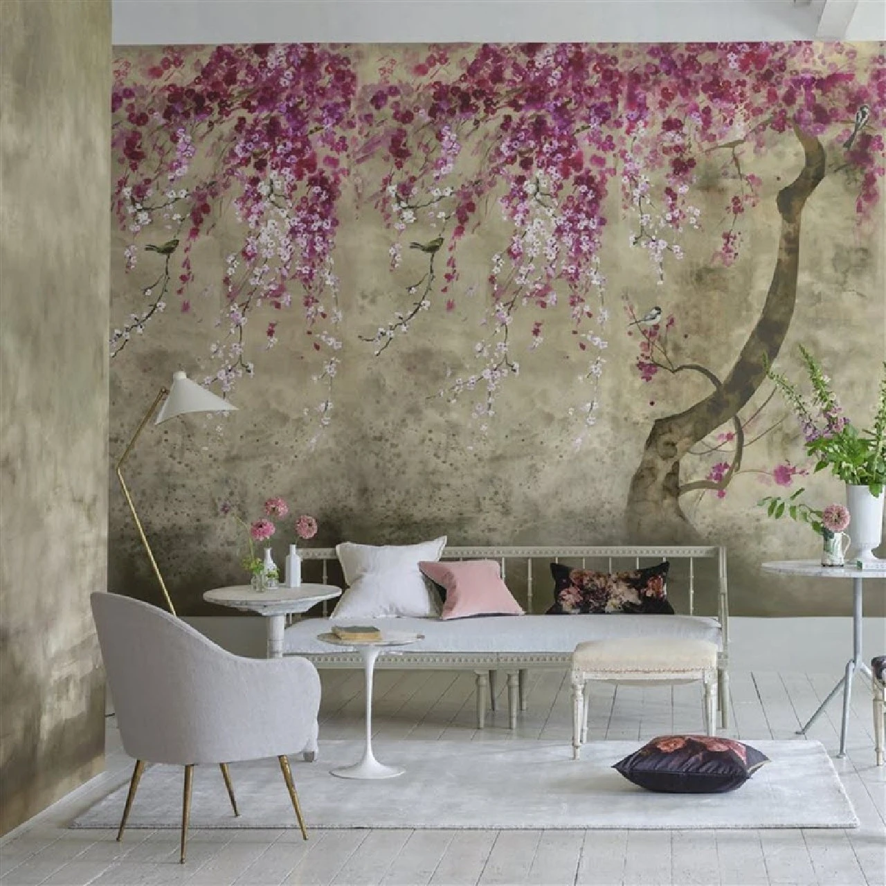 PDG1114/02 Suisai Scenes And Murals Wallpaper By Designers Guild 2 PDG1114/02 Suisai Scenes And Murals Wallpaper By Designers Guild - Image 2