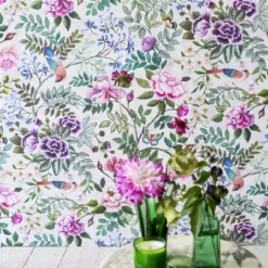 PDG1146/01 Porcelaine De Chine Fuchsia Wallpaper By Designers Guild 5 PDG1146/01 Porcelaine De Chine Fuchsia Wallpaper By Designers Guild -Home Wallpaper PDG114601 room 35265.1663671567