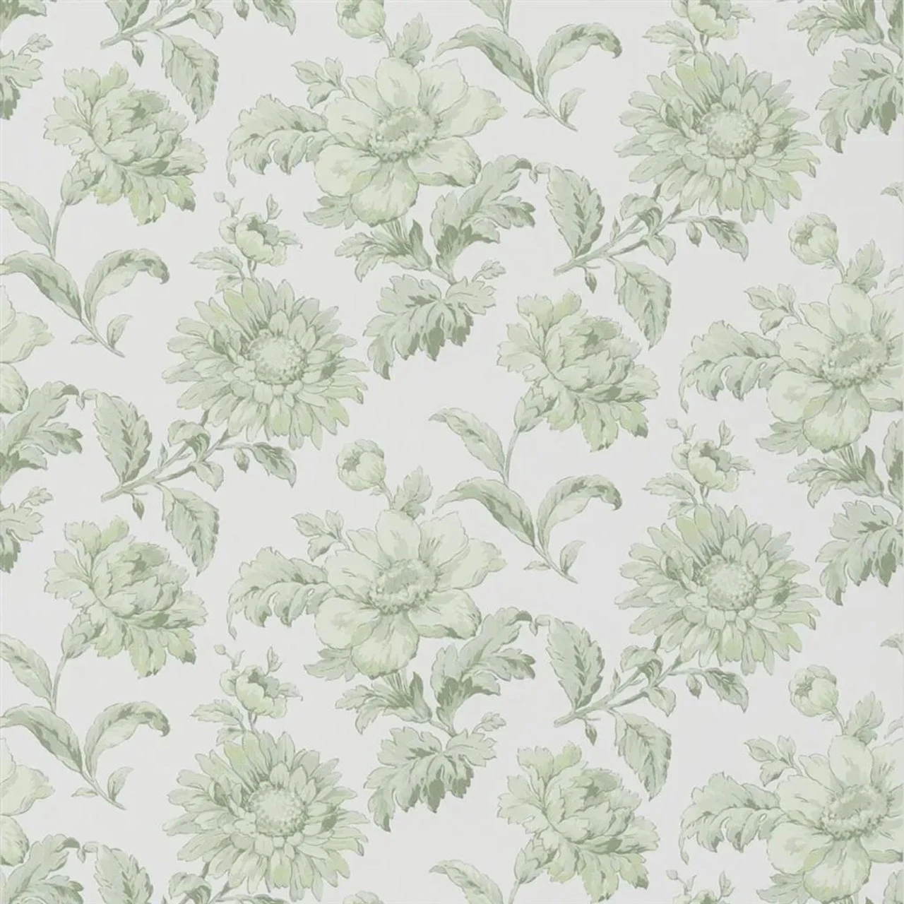 PEH0004/02 English Garden Floral English Heritage Willow Wallpaper By Designers Guild 1 PEH0004/02 English Garden Floral English Heritage Willow Wallpaper By Designers Guild