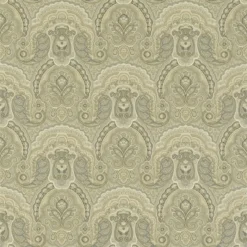 PRL034/02 Crayford Paisley Signature Papers IV Stone Wallpaper By Ralph Lauren