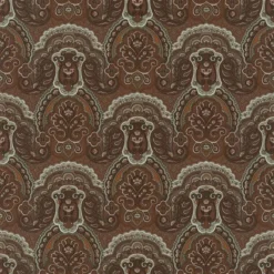 PRL034/04 Crayford Paisley Signature Papers IV Tobacco Wallpaper By Ralph Lauren