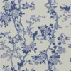 PRL048/05 Marlowe Floral Signature Century Club Porcelain Wallpaper By Ralph Lauren