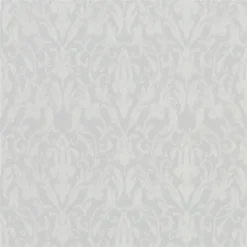PRL5003/05 Speakeasy Damask Signature Loft Light Grey Wallpaper By Ralph Lauren