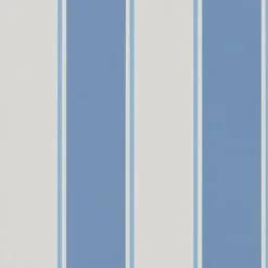 PRL703/02 Mapleton Stripe Signature Florals Porcelain Wallpaper By Ralph Lauren