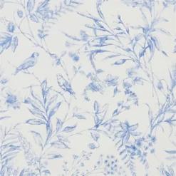 PRL710/02 Fern Toile Signature Papers IV Bluebell Wallpaper By Ralph Lauren