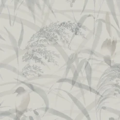 S10108 Anna Jordnara Misty Blue Wallpaper By Sandberg