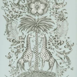 W0102/01 Kruger Animalia Wallpaper By Emma J Shipley Clarke & Clarke