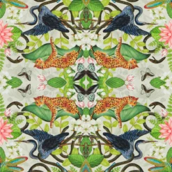 W0136/02 Dove Wonderlust Tea Story Botanical Wonders Wedgwood Wallpaper By Clarke & Clarke