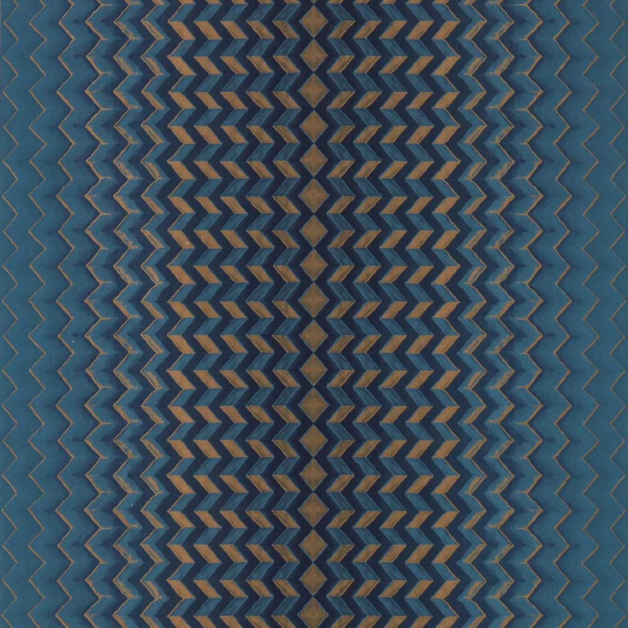 W0150/03 Fragment Fusion Midnight/Copper Wallpaper By Clarke & Clarke 1 W0150/03 Fragment Fusion Midnight/Copper Wallpaper By Clarke & Clarke