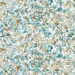 W0154/04 Scintilla Fusion Teal/Spice Wallpaper By Clarke & Clarke