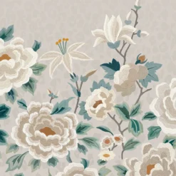 W460/02 Lavinia Mural Temperley London Porcelain Wallpaper By Romo