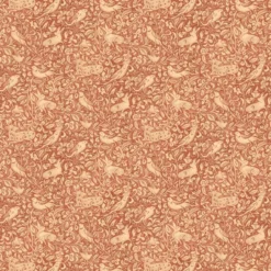 FG110/V55 Hedgerow Print Club Russet Wallpaper By Mulberry Home