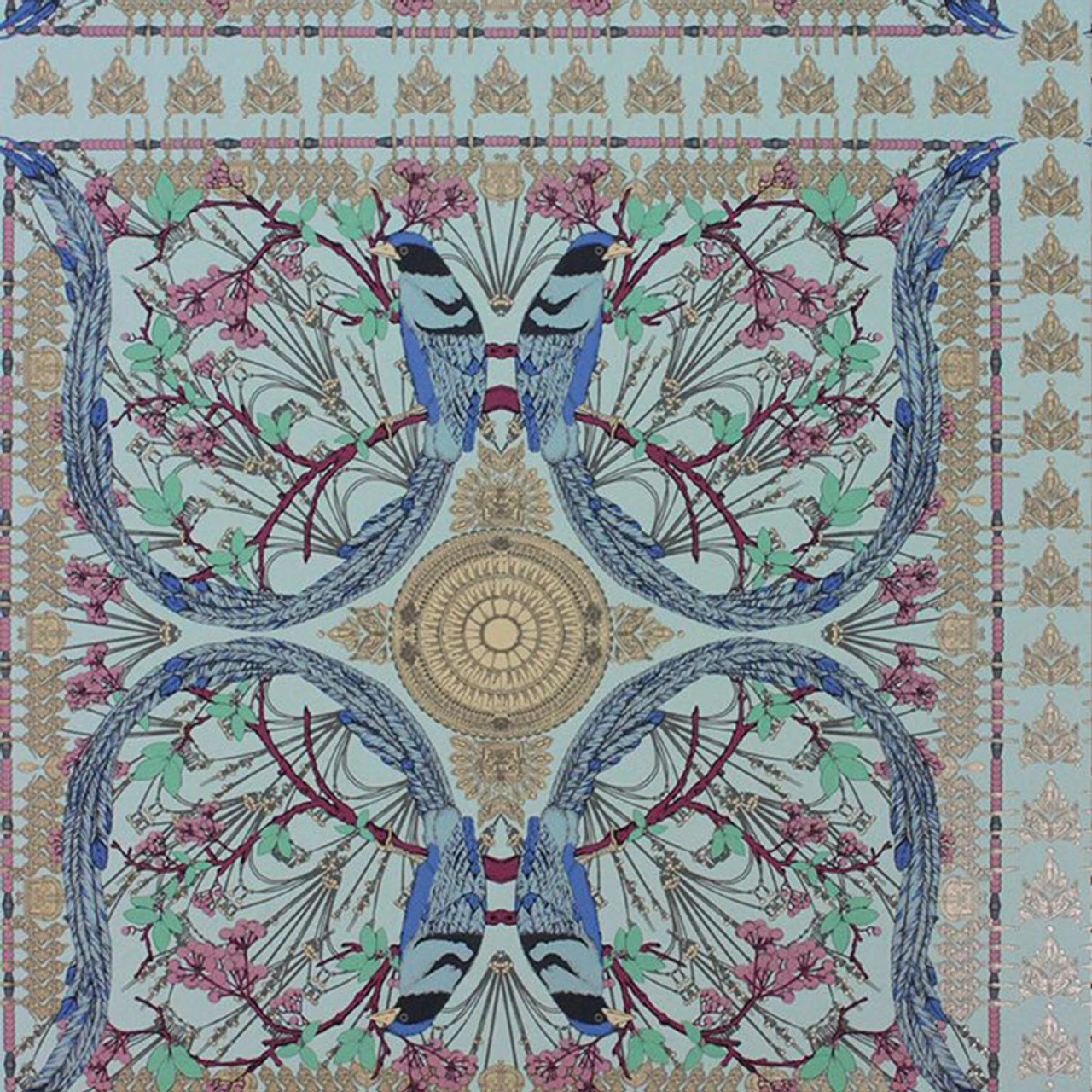 W7143/01 Lyrebird Belvoir Wallpaper By Matthew Williamson 1 W7143/01 Lyrebird Belvoir Wallpaper By Matthew Williamson